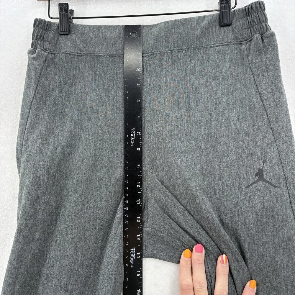 Jordan Flight Tech Dri-FIT Jogger Pants Mens Large Gray Tapered Athletic Gym